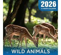 Wild Animals 2026 Calendar: A year of untamed beauty from around the world