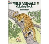 Wild Animals Coloring Book John Green (Auteur)