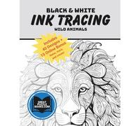 Wild Animals Ink Tracing for Adults