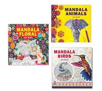 Wild Animals + Unique Floral + Amazing Birds Art Designs Colouring Books For Kids | Wildlife Art | Floral Patterns | Bird Illustrations | Fun Coloring | Nature Designs | Animal Kingdom | Creative Art