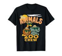 Wild Animals Zoo Crew, des Gars Amusants et Heureux Qui passent Une Bonne journée T-Shirt