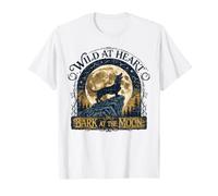 Wild At Heart Bark At The Moon Teckel Rock Silhouette T-Shirt