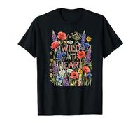 Wild At Heart Wildflowers Aquarelle T-Shirt