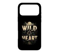 Wild at Heart Wolf Forest and Moon Vintage en Plein air Coque pour iPhone 17 Pro Max