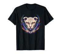 Wild Big Cat Panther Tribal Aura Power T-Shirt