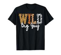 Wild Big Guy Motif Animal Jour du Père Terre T-Shirt
