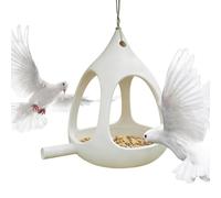 Wild Bird Feeders | Rainproof Feeding Large Capacity Tray,Hangable Bird Feeders for Outdoors,for Lawn Backyard Garden Patio Balcony Porch Deck Terrace Birdwatching Park