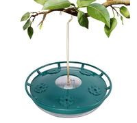 Wild Birds Feeder, Wilds Bird Waters Dispenser, 9.84x7.87 inches, Hummingbird Water Dispensers, Outdoor Garden Yard Accessory for Backyard Birdwatching, Red and Green