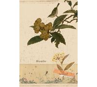Wild Birds Singing At Dawn: Bird Vintage Botanical Illustration | Squared Notebook For School, College