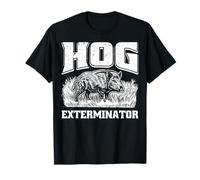 Wild Boar Hunter Hog Exterminator Saison de Chasse au Porc Sauvage T-Shirt
