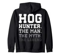 Wild Boar Hunter Legend Wild Hog Hunting Sanglier Saison Sweat à Capuche