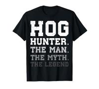 Wild Boar Hunter Legend Wild Hog Hunting Sanglier Saison T-Shirt