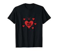 Wild Card Queen of Hearts Poker Casino Gambler Royal T-Shirt, Homme, Noir, S