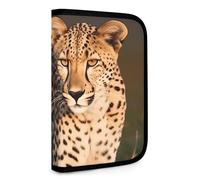 Wild Cheetah Sac de rangement pour outils pour homme et femme Petit sac à outils Sac à outils Sac de rangement avec fermeture éclair Sac à outils pliable Sac à outils de voyage, Style :, Taille