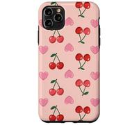 Wild Cherries Hearts Pattern Cherry Red Coque pour iPhone 11 Pro Max