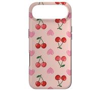 Wild Cherries Hearts Pattern Cherry Red Coque pour iPhone Air