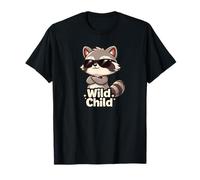 Wild Child Chibi Raton Laveur pour Enfants T-Shirt