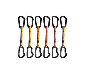 Wild Country - Pack de 6 dégaines d'escalade - Session Quickdraw 6X12Cm Heritage en Nylon - Violet Violet