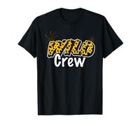 Wild Crew Costume de fête d'anniversaire sur Le thème des Animaux de la Jungle T-Shirt