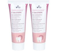 WILD Depurdent® Dentifrice Clean & Polish Pâte 2x75 ml