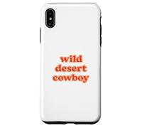 Wild Desert Cowboy Retro Western Typography Graphic Coque pour iPhone XS Max