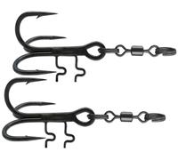 Wild Devil Baits Alpha Head Hook Système de forage de tête de forage Système de forage à tête fraisée Crochet à tête fraisée (Taille : 3/0)