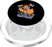 Wild Dj Poulet Lunettes Os Écouteurs PopSockets PopGrip pour MagSafe