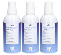 WILD EMOFORM® Gum Care Bain de bouche concentré De Bouche 3x500 ml