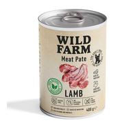 Wild Farm Pate Lamb 6x400 g - aliment sans gluten pour chiens
