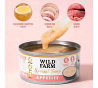 WILD FARM Soupe spéciale 80 g Appétit