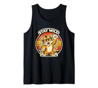 Wild Fierce Tiger Jungle, Amoureux des Animaux, Grands félins Débardeur
