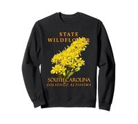 Wild Flower Solidago du Territoire des Carolines Sweatshirt