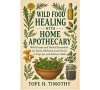 WILD FOOD HEALING WITH HOME APOTHECARY BOOK: Wild Foods and Herbal Remedies for Daily Wellness from Forest to Cup, Jar, and Kitchen Table
