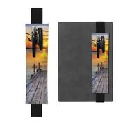 Wild Goose by The Bridge Lot de 2 porte-stylos en cuir synthétique avec bande élastique réglable pour journaux à couverture rigide, cadeau pour la rentrée scolaire