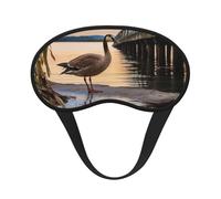 Wild Goose by The Bridge Masque de sommeil occultant pour homme et femme - Masque de sommeil sans pression - Doux et respirant - Confortable - Pour dormir la nuit