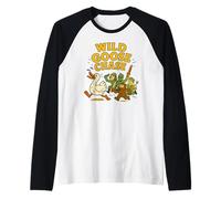 Wild Goose Chase - Funny Cryptid Alien Bigfoot Conspiracy Manche Raglan