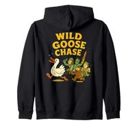 Wild Goose Chase - Funny Cryptid Alien Bigfoot Conspiracy Sweat à Capuche