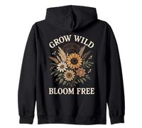 Wild Grow Botanique de Tournesol sans Floraison Sweat à Capuche