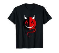Wild Halloween Hell Devil Club Illustration Graphic Designs T-Shirt