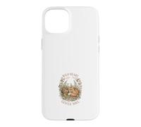 Wild Heart Gentle Soul Woodland Fox Nature Coque pour iPhone 15 Plus