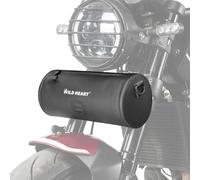 WILD HEART Sac de Guidon de Moto, Petit Sac de Moto, étanche, avec Bandoulière, Compatible avec Mini vélo de Voyage UTV/ATV (Noir)