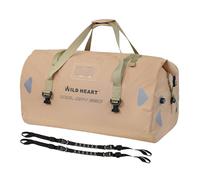 WILD HEART - Sac de Sport étanche avec Coutures soudées pour Kayak, Camping, Bateau ou Moto Sac de Voyage étanche PVC500D avec Sangle et Poche intérieure 40L 66L 100L