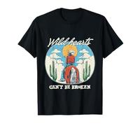 Wild Hearts Can't Be Broken Cowgirl Cheval Vintage T-Shirt