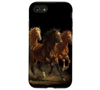 Wild Horse Retro Vintage 80s 90s Western Grunge Graphic Coque pour iPhone SE (2020) / 7/8
