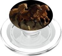 Wild Horse Retro Vintage 80s 90s Western Grunge Graphic PopSockets PopGrip pour MagSafe