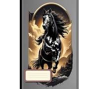 Wild horses notebook: Notebook for lovers of wild horses