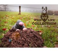 Wild Life Collection Jouets en Peluche pour Chiens Mole De Chien Sauvage