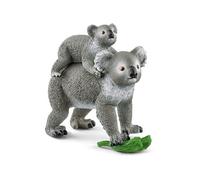 Schleich Wild Life - Mère Koala avec son bébé, Figurine