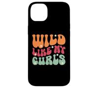 Wild Like My Curls, jolis cheveux bouclés amusants Coque pour iPhone 14 Plus