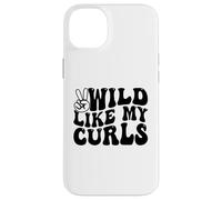 Wild Like My Curls, jolis cheveux bouclés amusants Coque pour iPhone 14 Plus